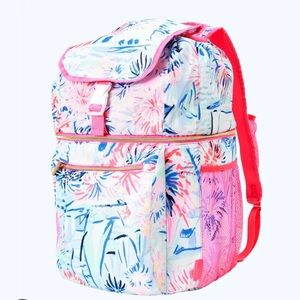 NWT Lily Pulitzer Backpack cooler”sea to shining sea”